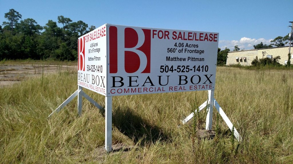 Large Outdoor Sign with Stand Alliance